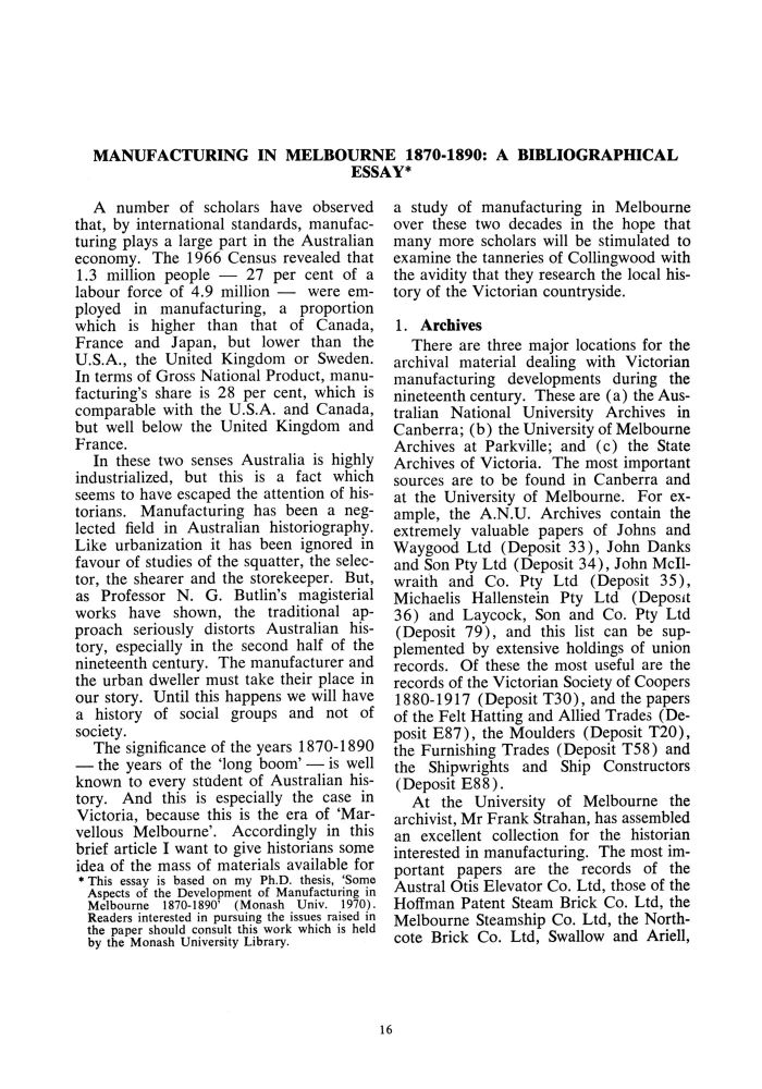 Page 16 - No 9 April 1972