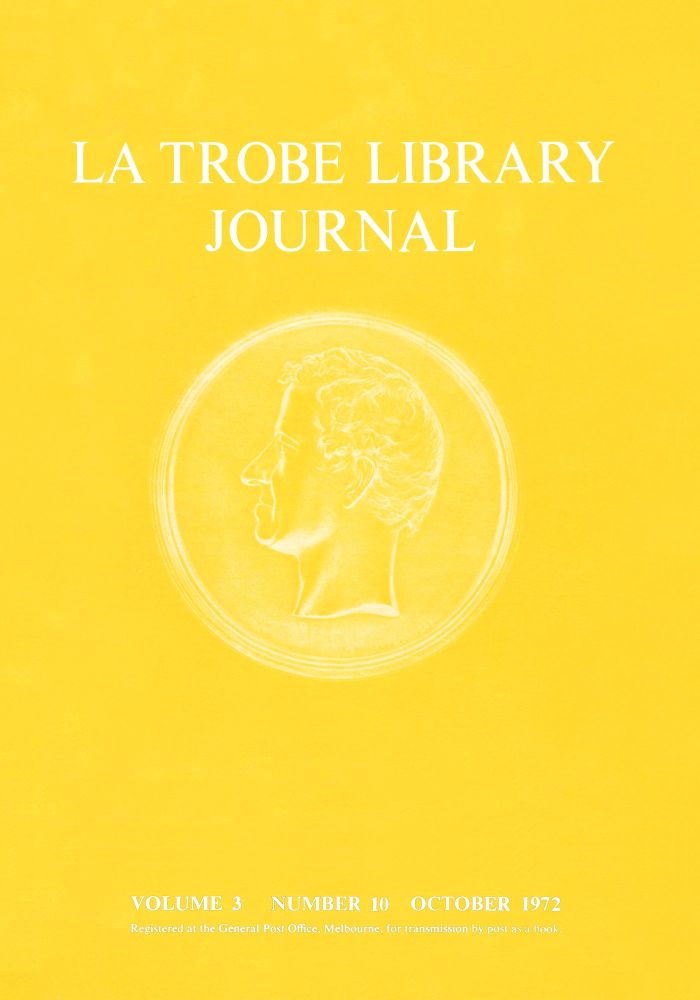 front cover - No 10 October 1972