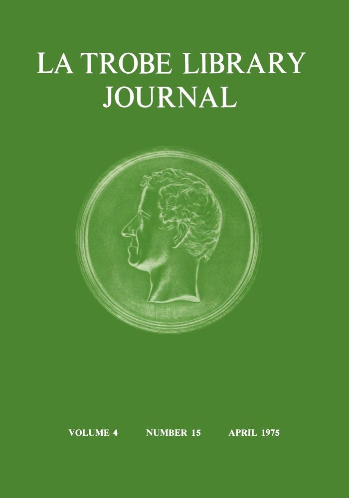 front cover - No 15 April 1975