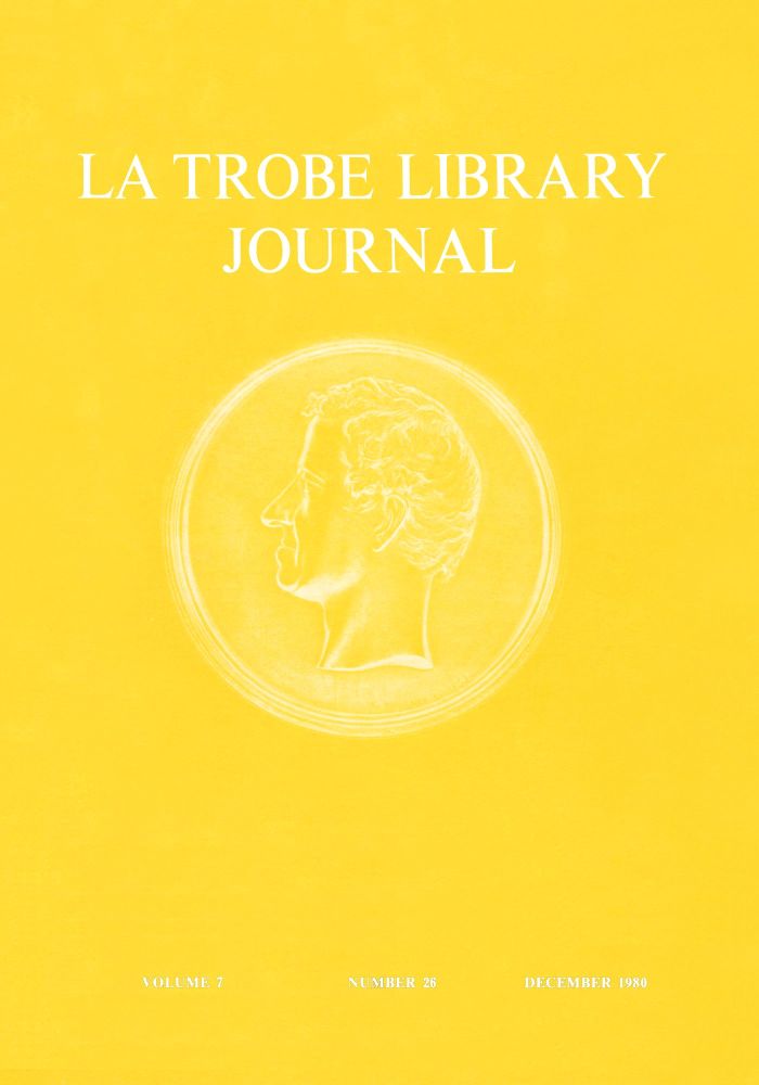 front cover - No 26 December 1980