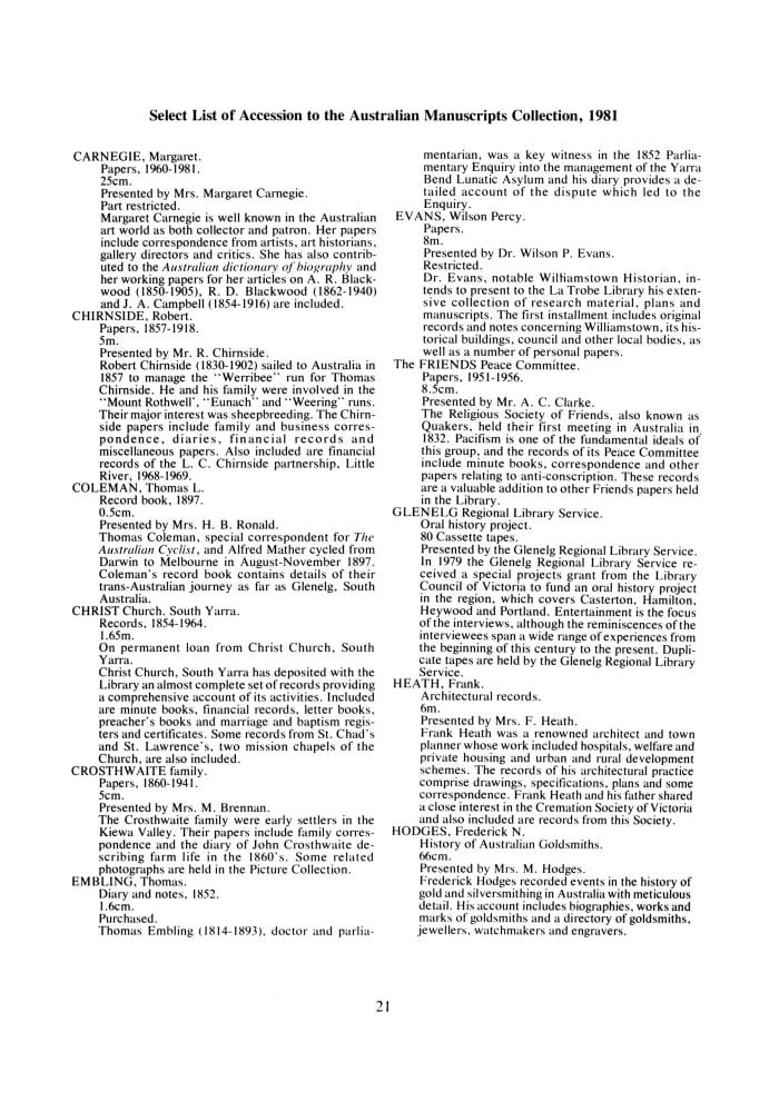 Page 21 - No 29 April 1982