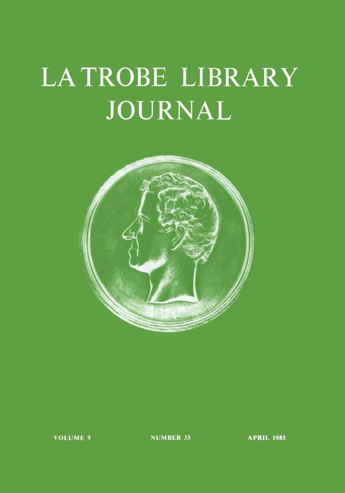 front cover - No 35 April 1985