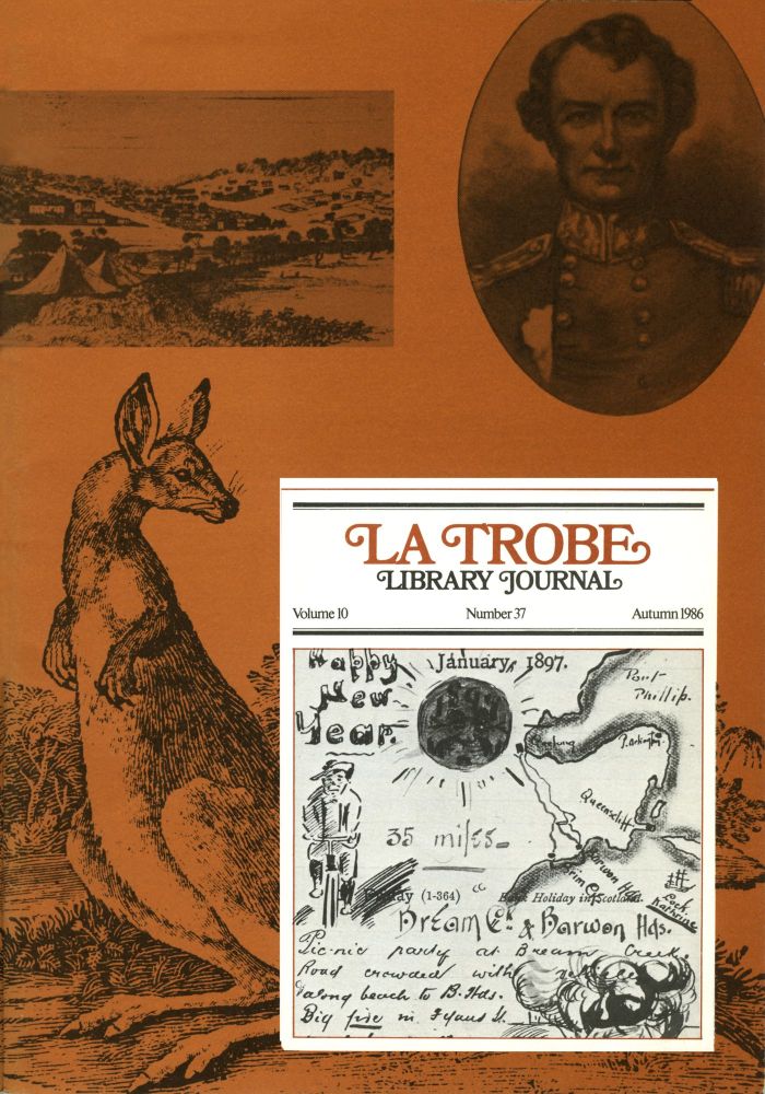 front cover - No 37 Autumn 1986