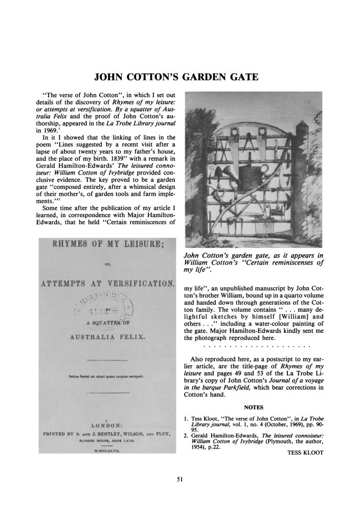Page 51 - No 38 Spring 1986
