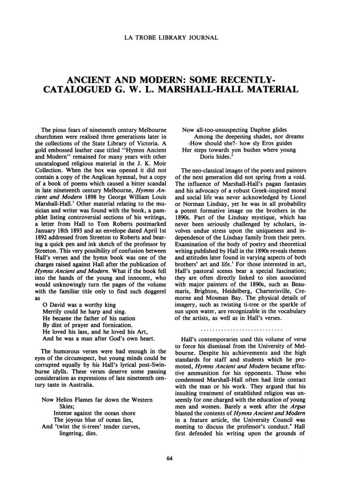 Page 64 - No 39 Autumn 1987
