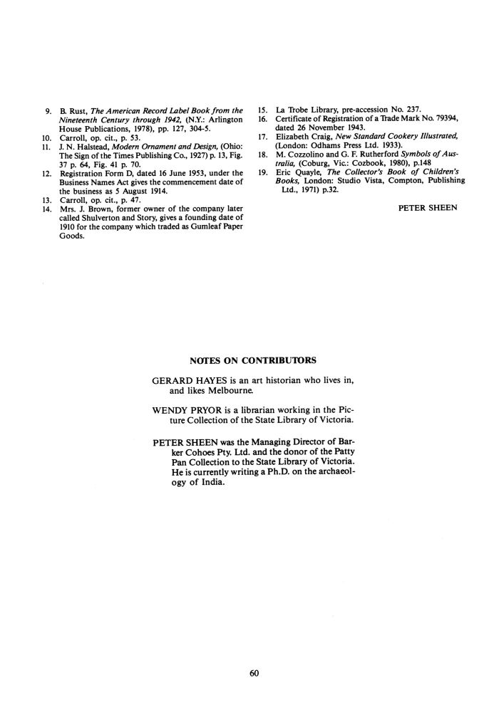 Page 60 - No 42 Spring 1988