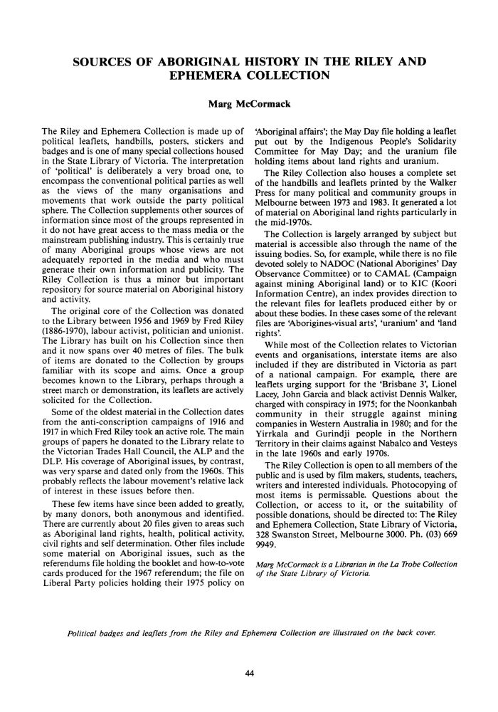 Page 44 - No 43 Autumn 1989