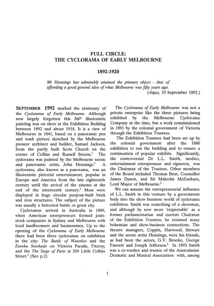 Page 1 - No 50 Spring 1992