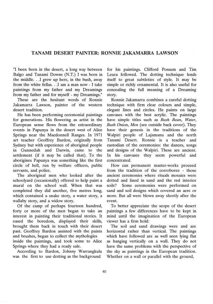 Page 40 - No 50 Spring 1992