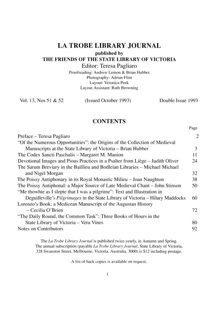 Page 1 - No 51 & 52 1993