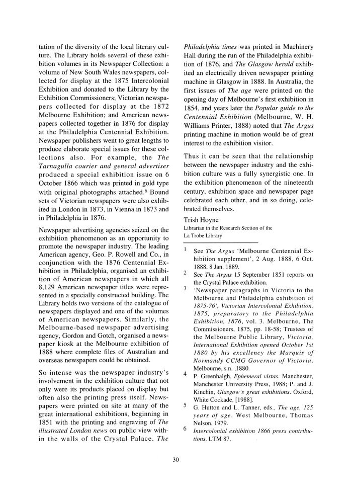 Page 30 - No 56 Spring 1995