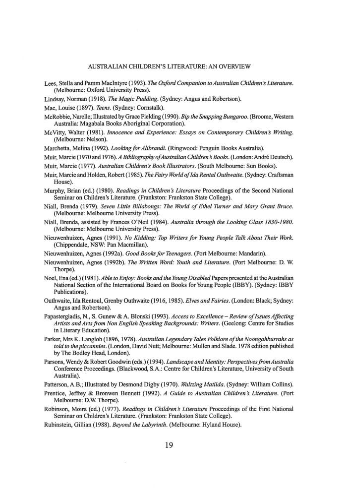 Page 19 - No 60 Spring 1997