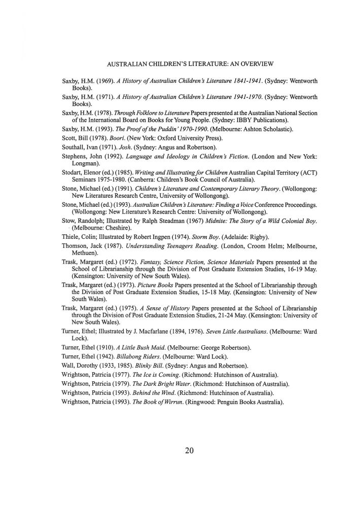 Page 20 - No 60 Spring 1997