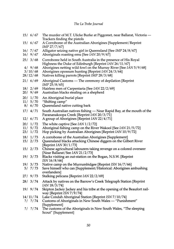 Page 50 - No 61 Autumn 1998