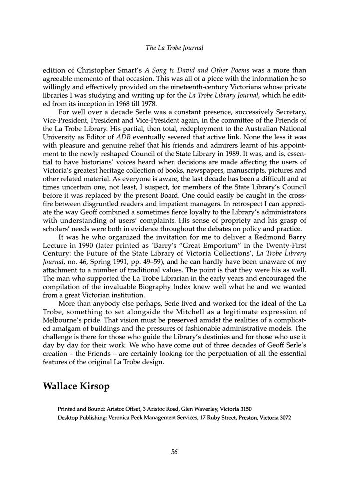 Page 56 - No 61 Autumn 1998