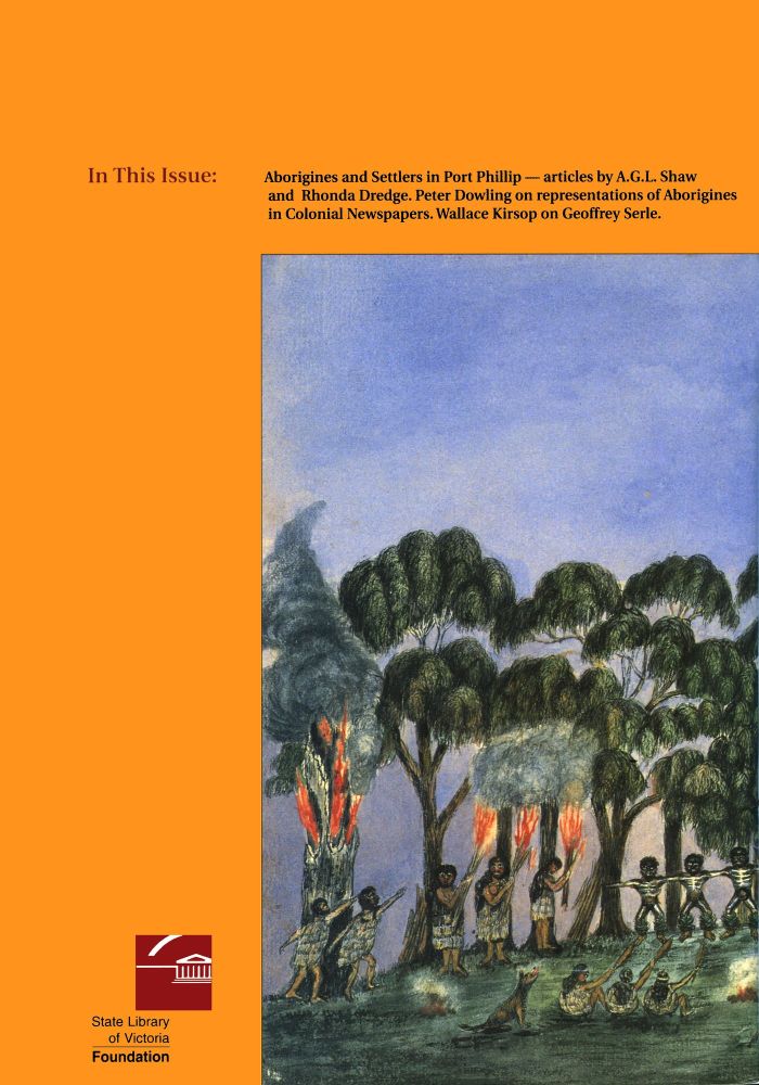 back cover - No 61 Autumn 1998
