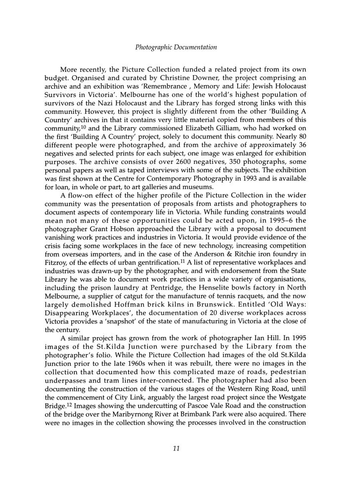 Page 11 - No 62 Spring 1998