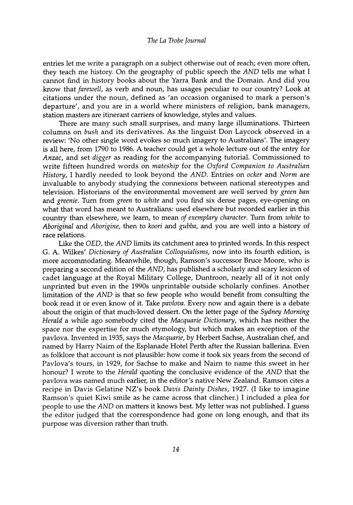 Page 14 - No 63 Autumn 1999