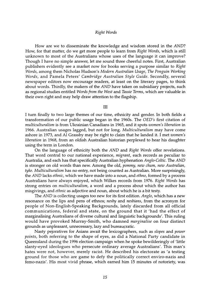 Page 15 - No 63 Autumn 1999