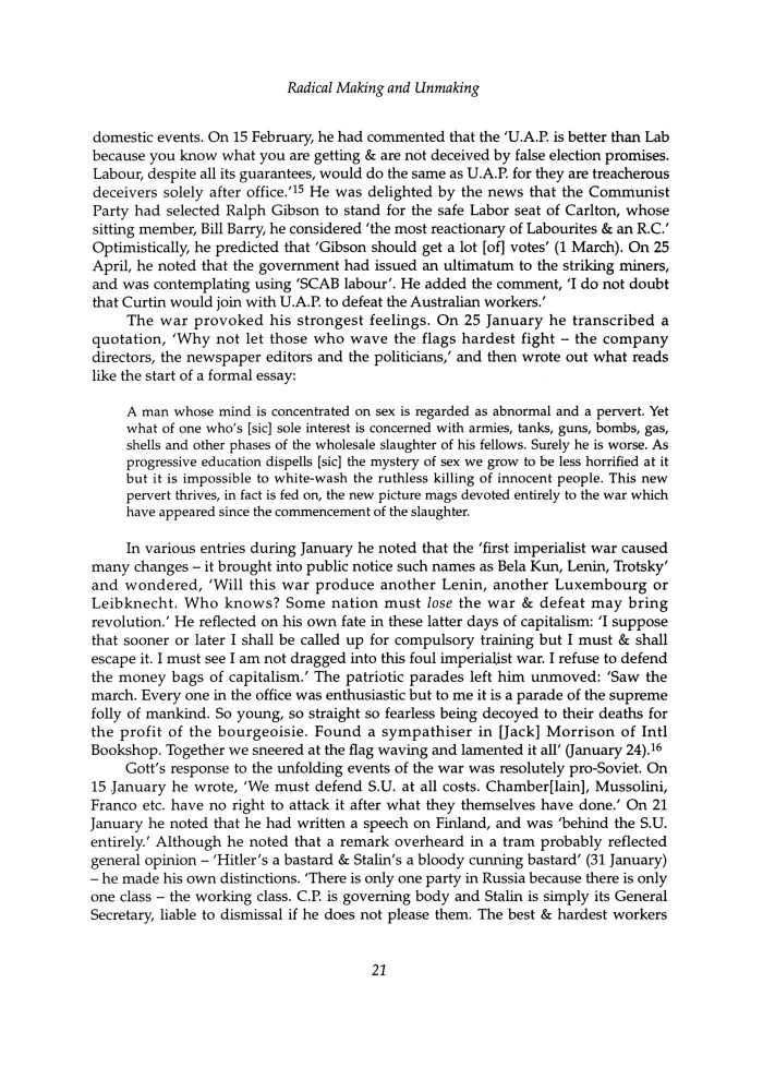 Page 21 - No 63 Autumn 1999