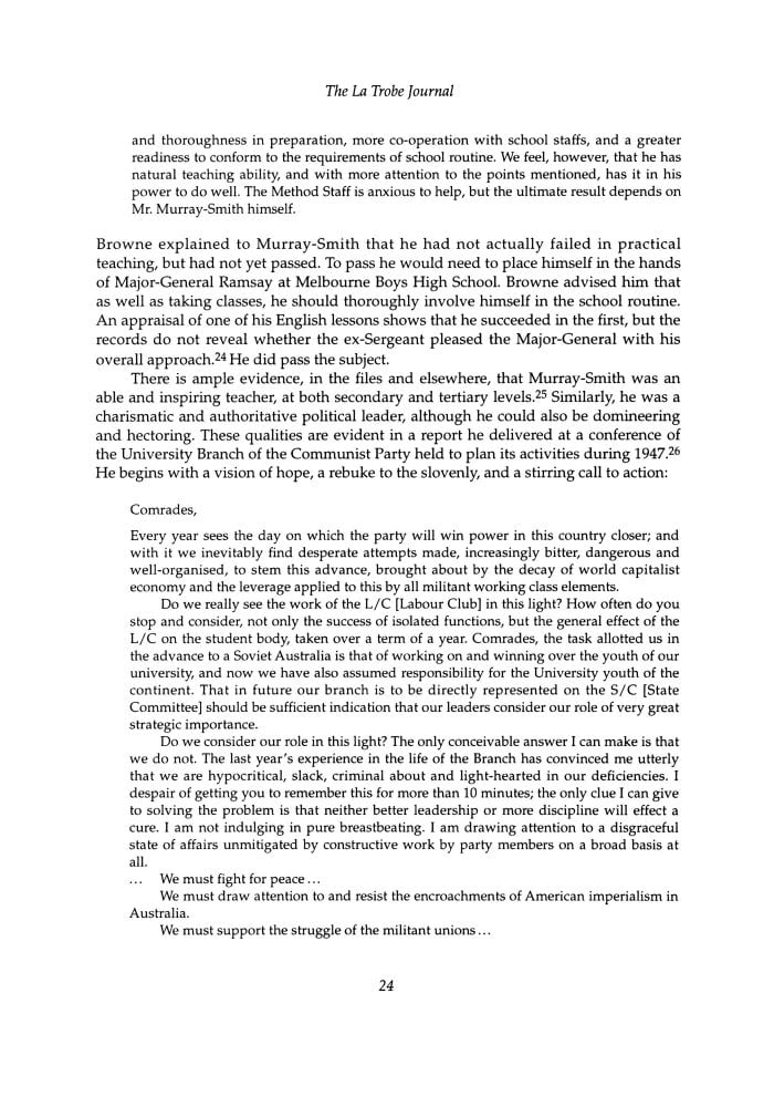 Page 24 - No 63 Autumn 1999