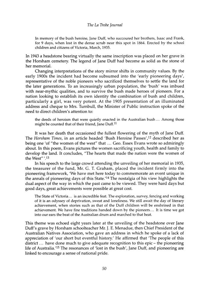 Page 50 - No 63 Autumn 1999