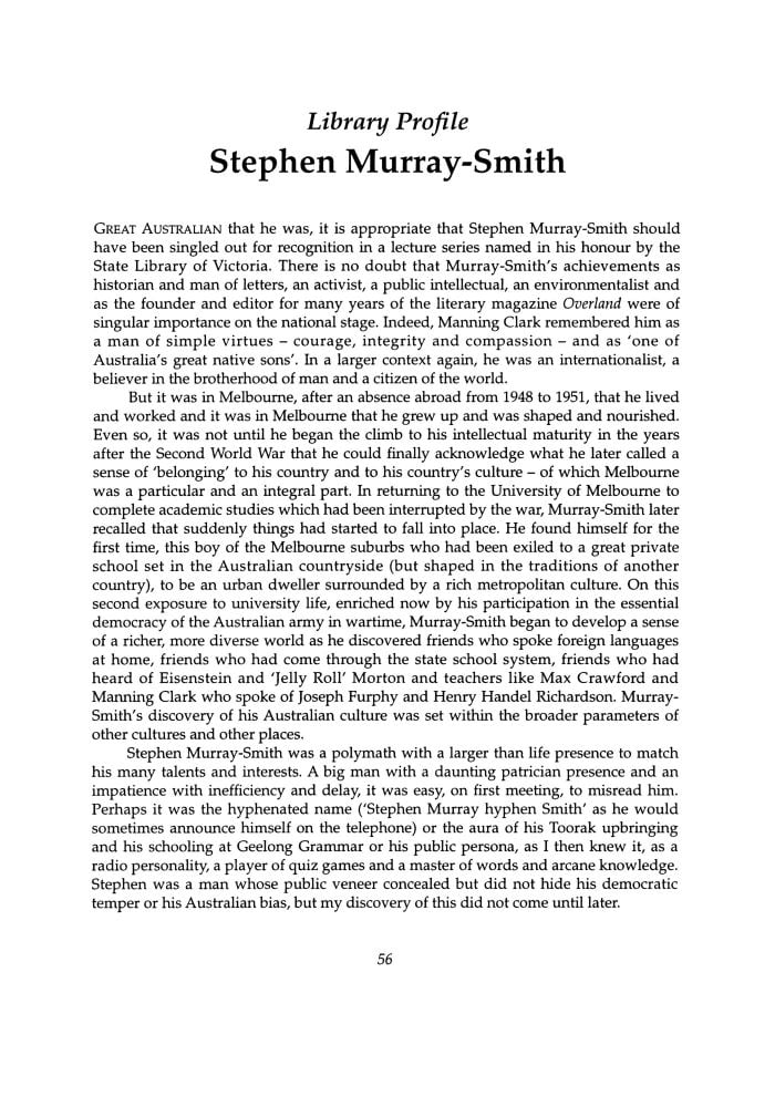 Page 56 - No 63 Autumn 1999