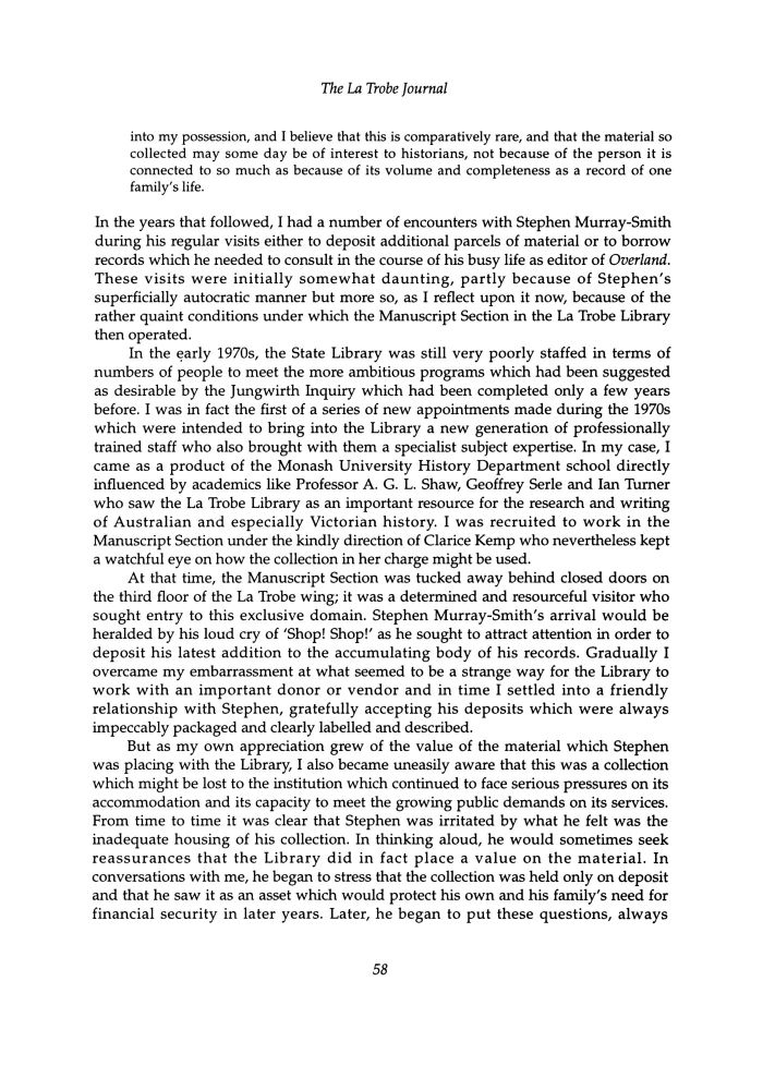 Page 58 - No 63 Autumn 1999