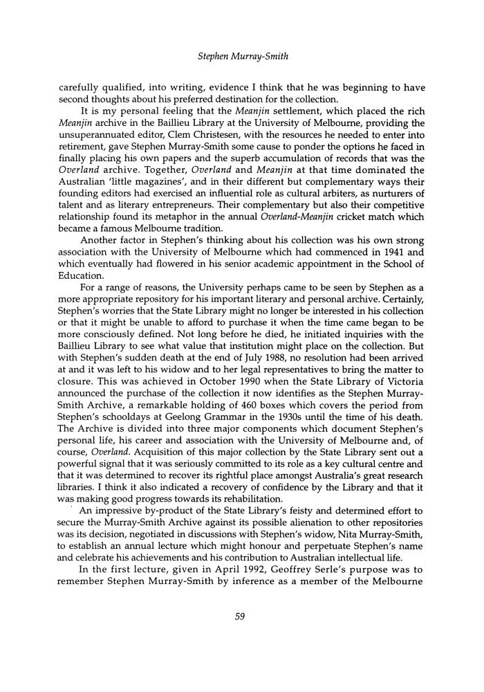 Page 59 - No 63 Autumn 1999