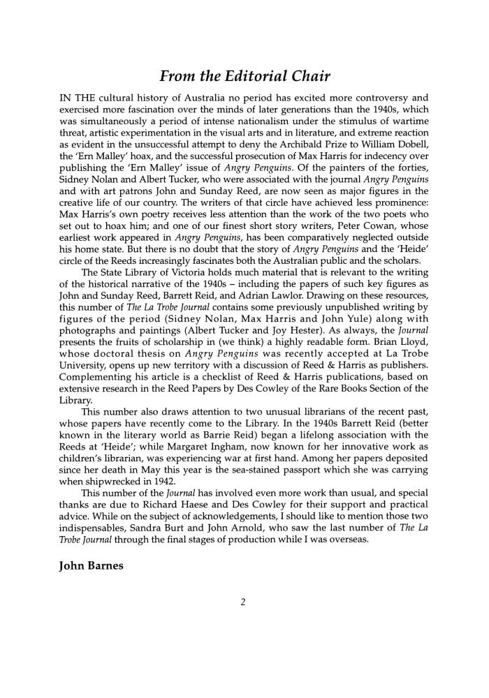 Page 2 - No 64 Spring 1999