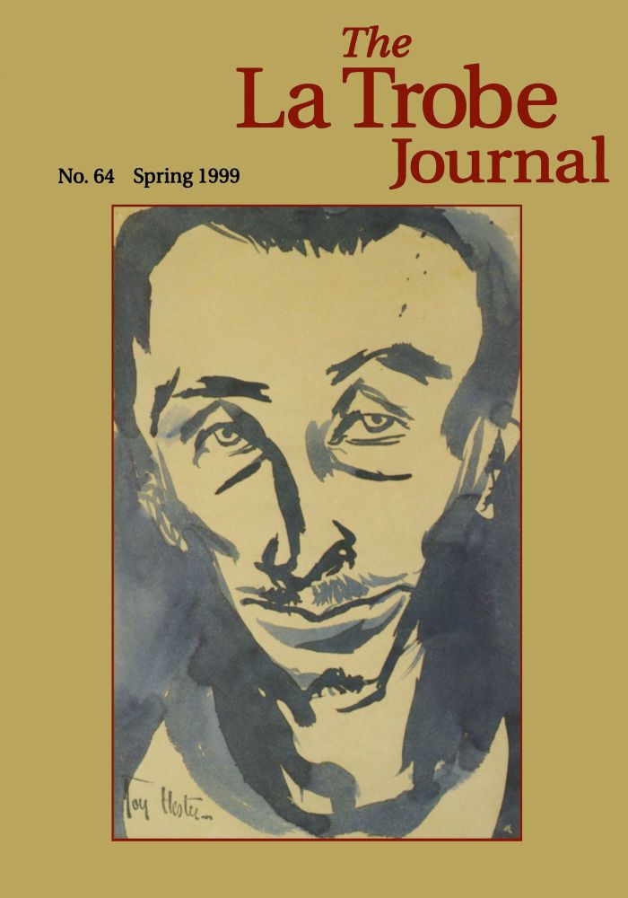 front cover - No 64 Spring 1999