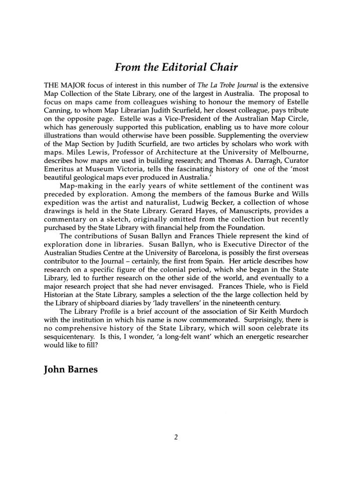 Page 2 - No 68 Spring 2001