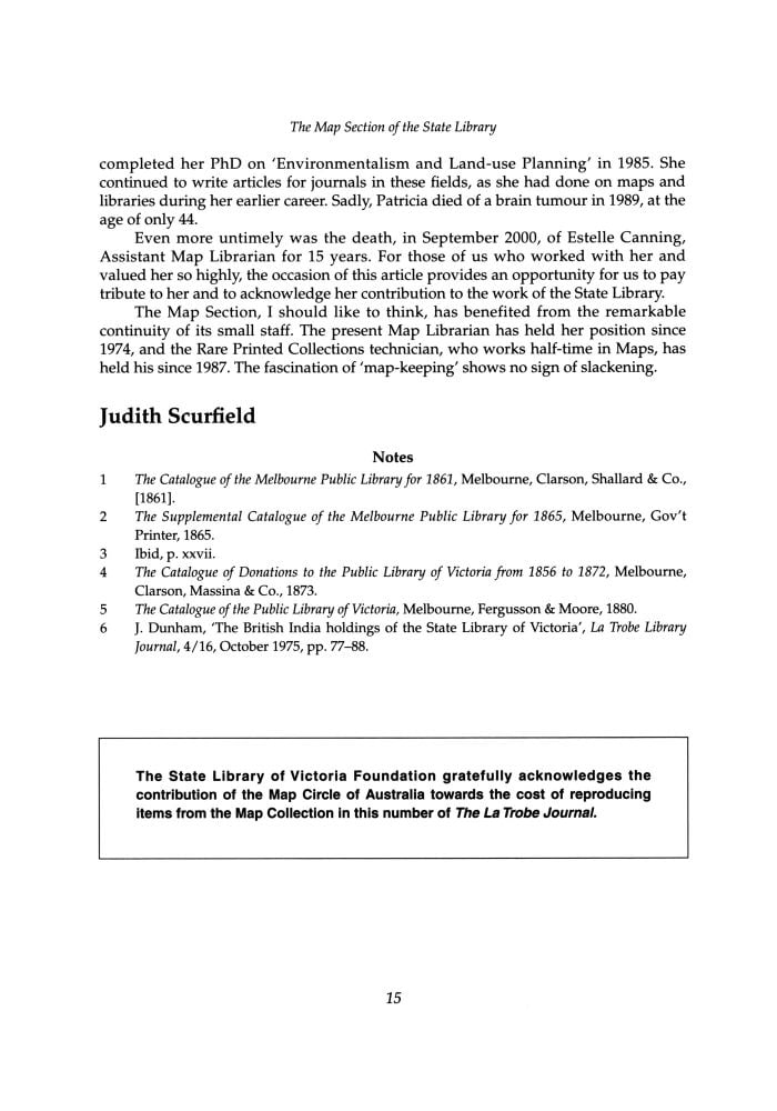 Page 15 - No 68 Spring 2001