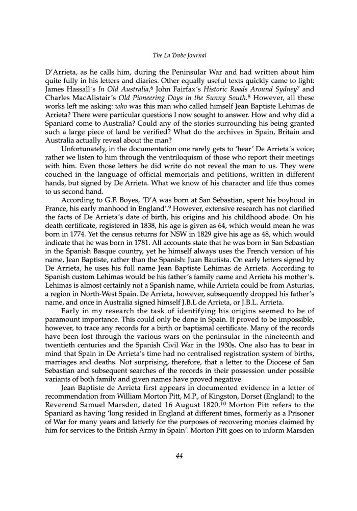 Page 44 - No 68 Spring 2001