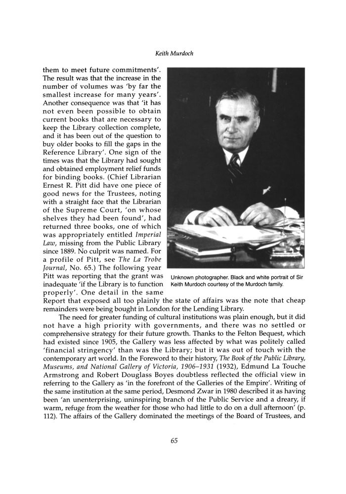 Page 65 - No 68 Spring 2001