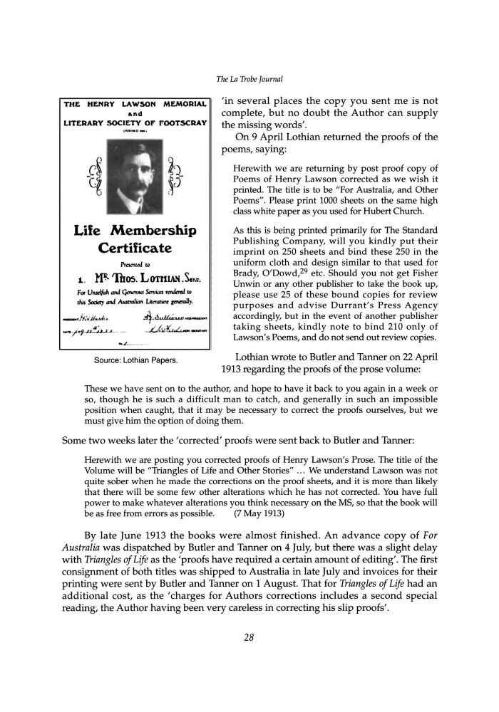 Page 28 - No 70 Spring 2002