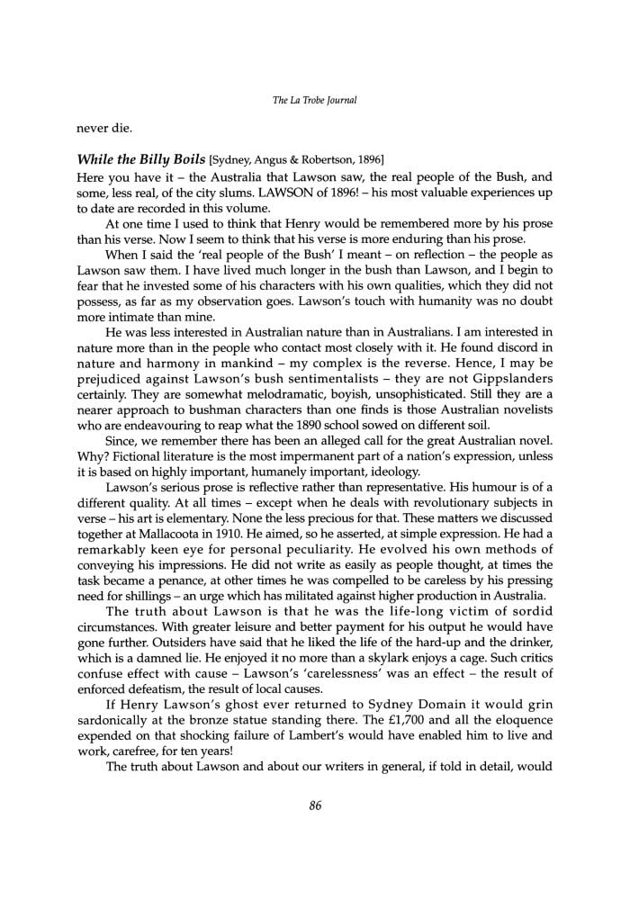 Page 86 - No 70 Spring 2002