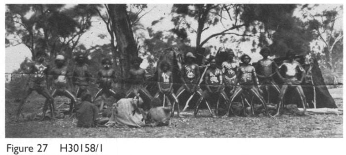 Figure 27 H30158/1 Detail from Corroboree scene