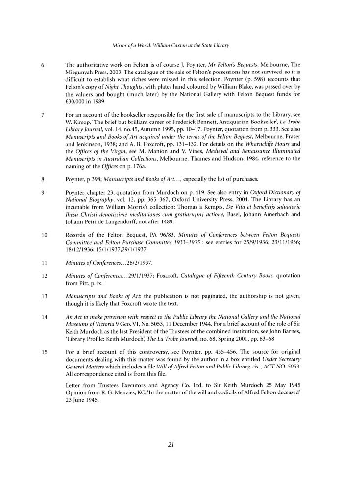 Page 21 - No 77 Autumn 2006