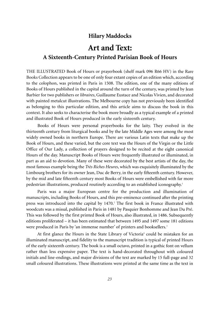 Page 23 - No 77 Autumn 2006