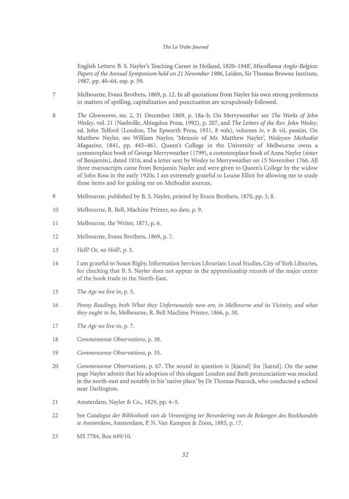 Page 32 - No 78 Spring 2006