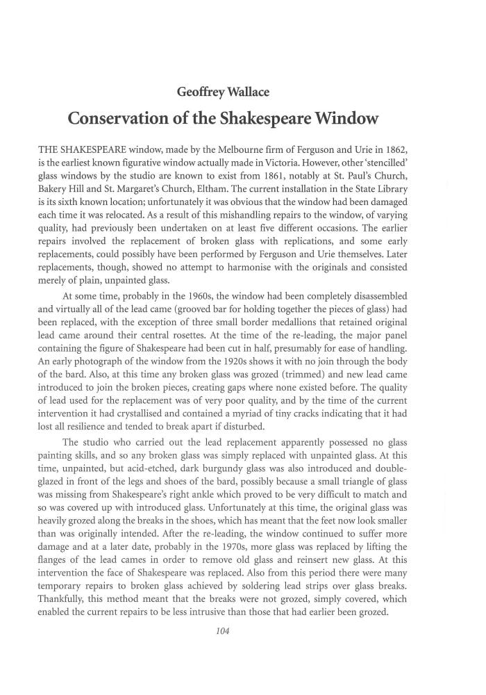 Page 104 - No 78 Spring 2006