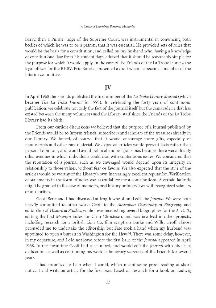 Page 11 - No 80 Spring 2007