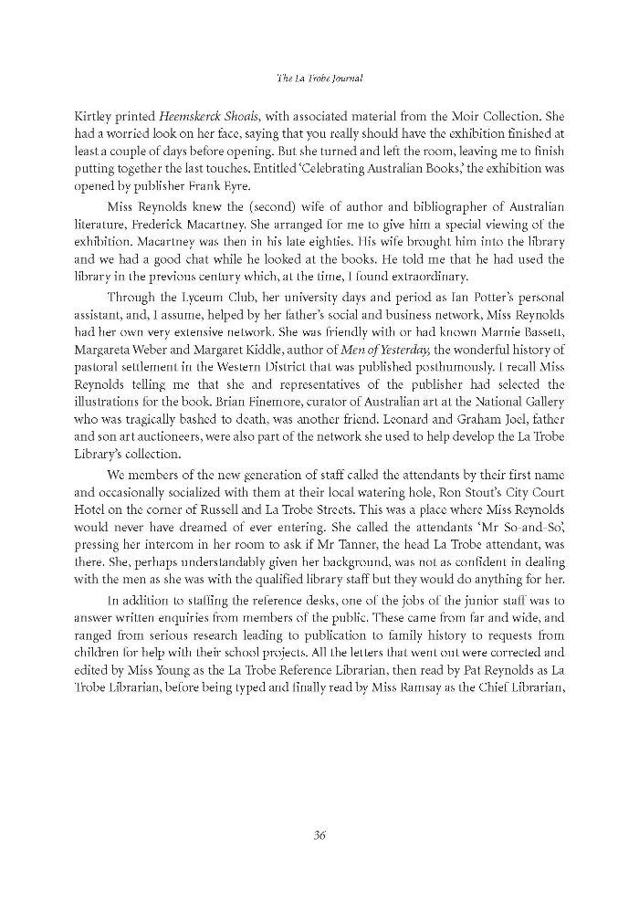 Page 36 - No 80 Spring 2007