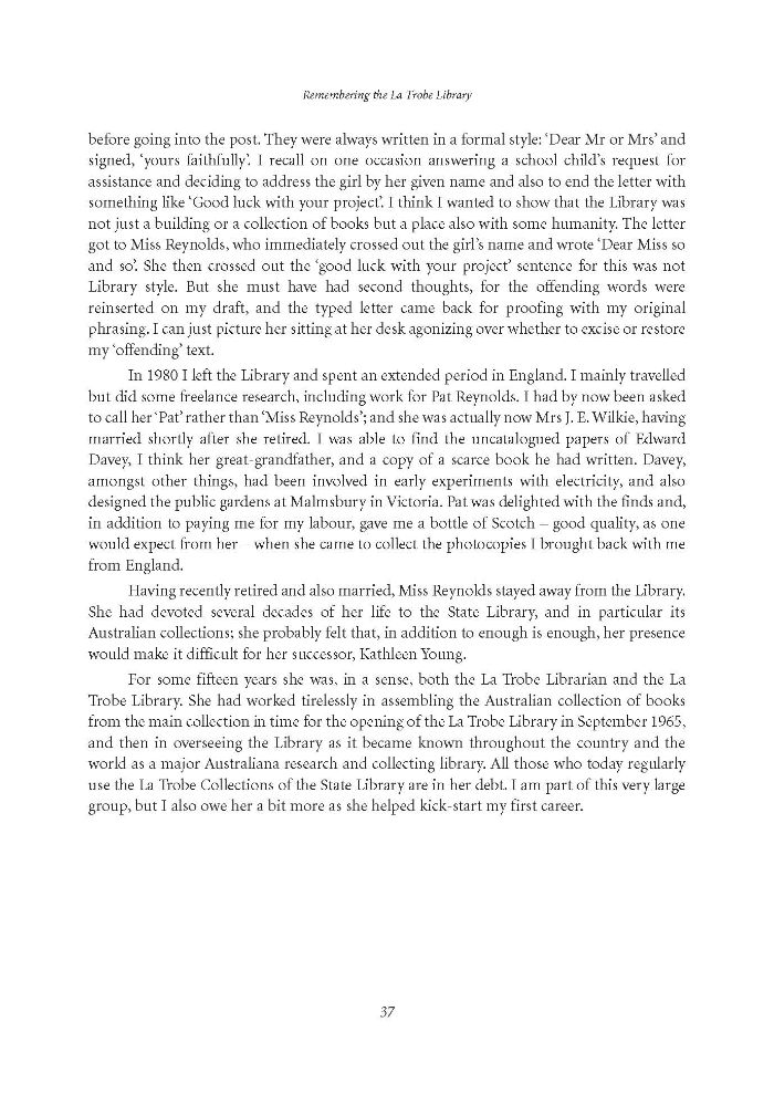 Page 37 - No 80 Spring 2007