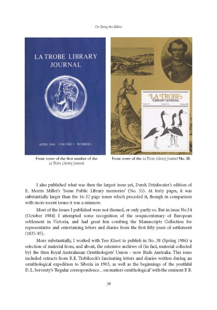 Page 39 - No 80 Spring 2007