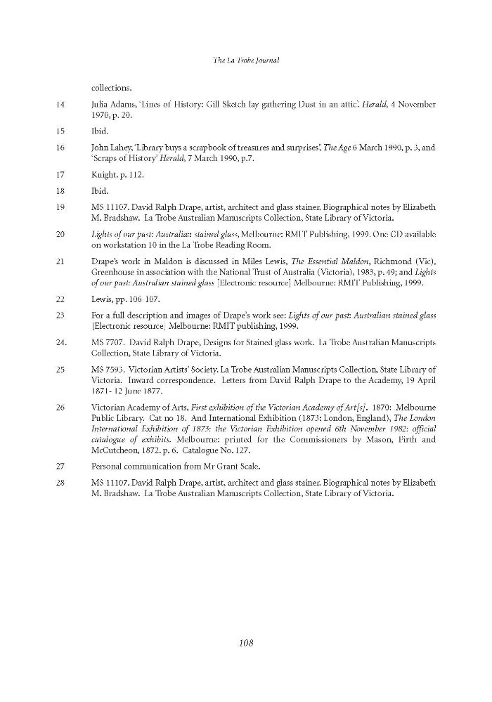 Page 108 - No 80 Spring 2007
