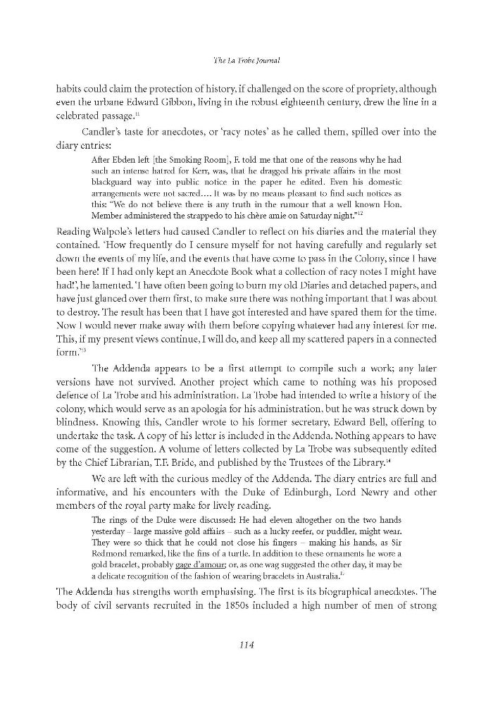 Page 114 - No 80 Spring 2007