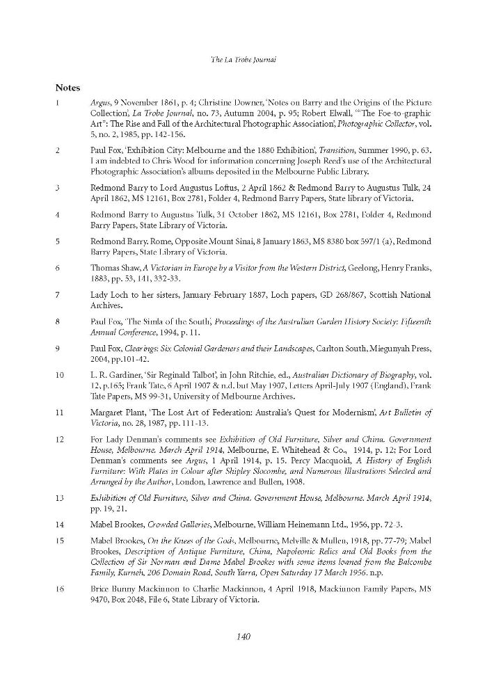 Page 140 - No 80 Spring 2007