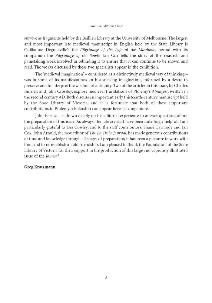 Page 3 - No 81 Autumn 2008